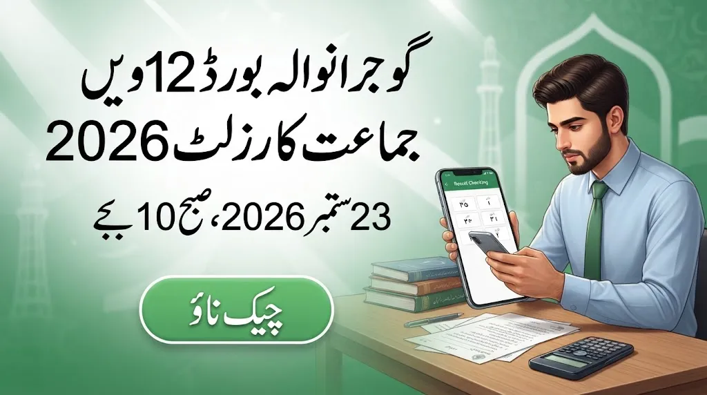 BISE Gujranwala 12th Class Result 2026 Check Online