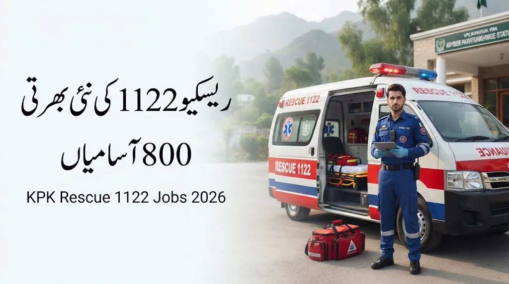 Rescue 1122 KPK Jobs 2026 800 Vacancies, Eligibility and How to Apply