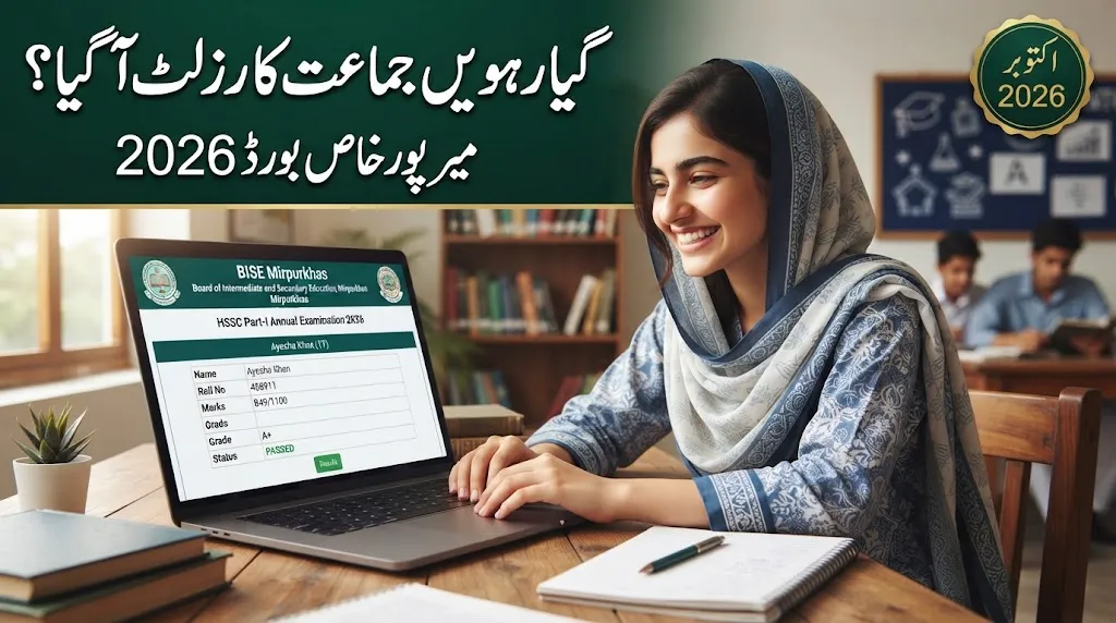 11th Class Result 2026 Mirpurkhas Board