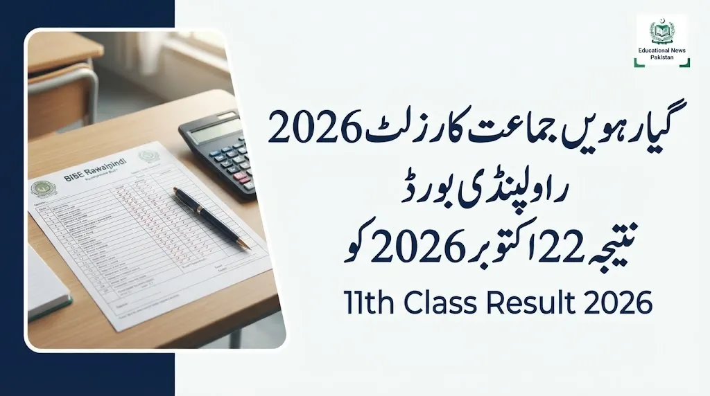 11th Class Result 2026 Rawalpindi Board – Check by Roll No, Name and SMS