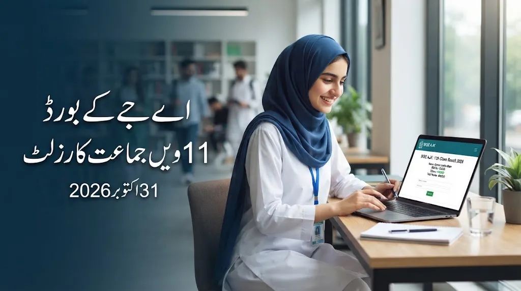 1st Year Result 2026 AJK Board Check 11th Class Result Online