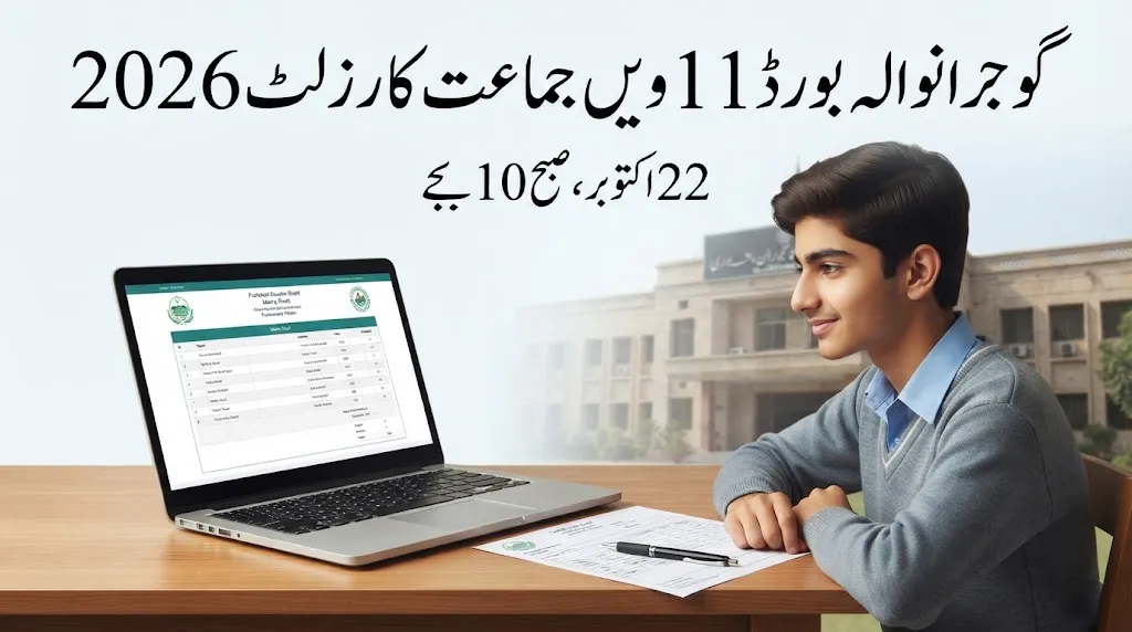 BISE Gujranwala 11th Class Result 2026 Date, Time and How to Check