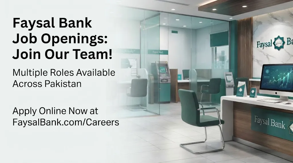 Faysal Bank Careers Jobs 2026 – Online Apply, Eligibility and Latest Vacancies