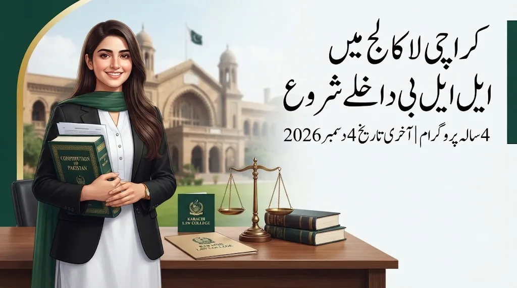 Karachi Law College Admissions 2026 Open Check LLB Eligibility, Fee and Last Date
