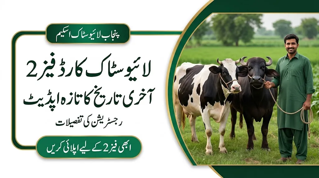 Livestock Card Phase 2 Last Date 2026: Latest Registration Update > Pak ...