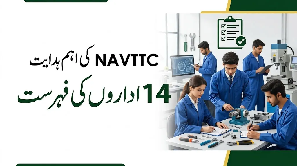 NAVTTC Issues Important Advisory for Students, Shares List of 14 Training Bodies
