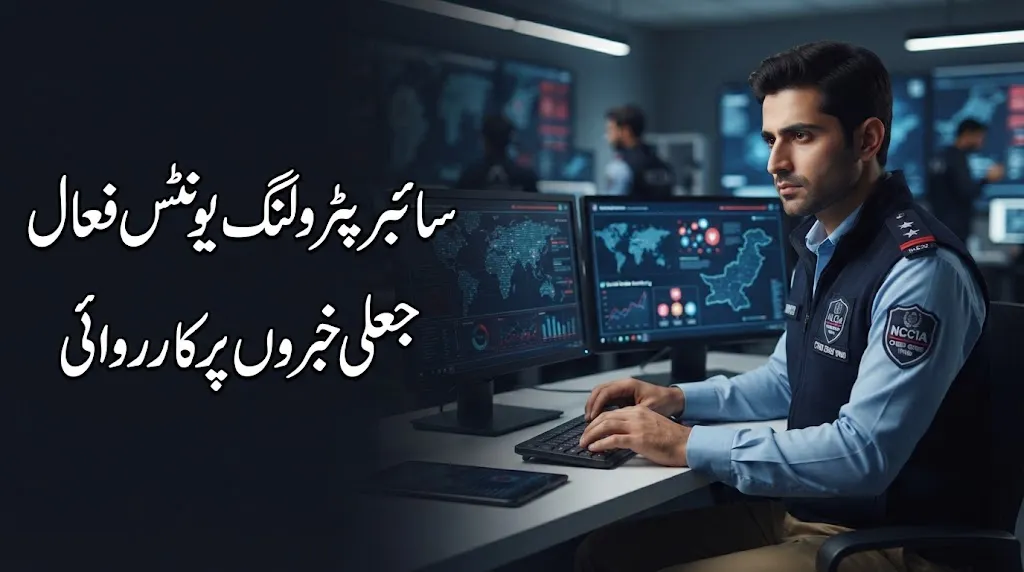 NCCIA Activates Cyber Patrolling Units Across Pakistan, Announces Action Against Fake News