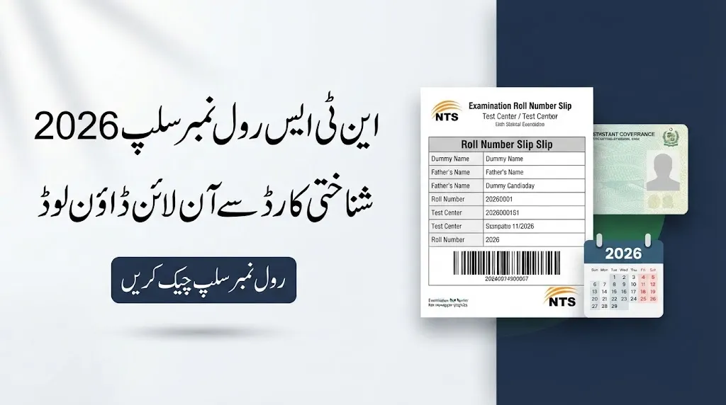 NTS Login Roll No Slip 2026 – Download by CNIC Online