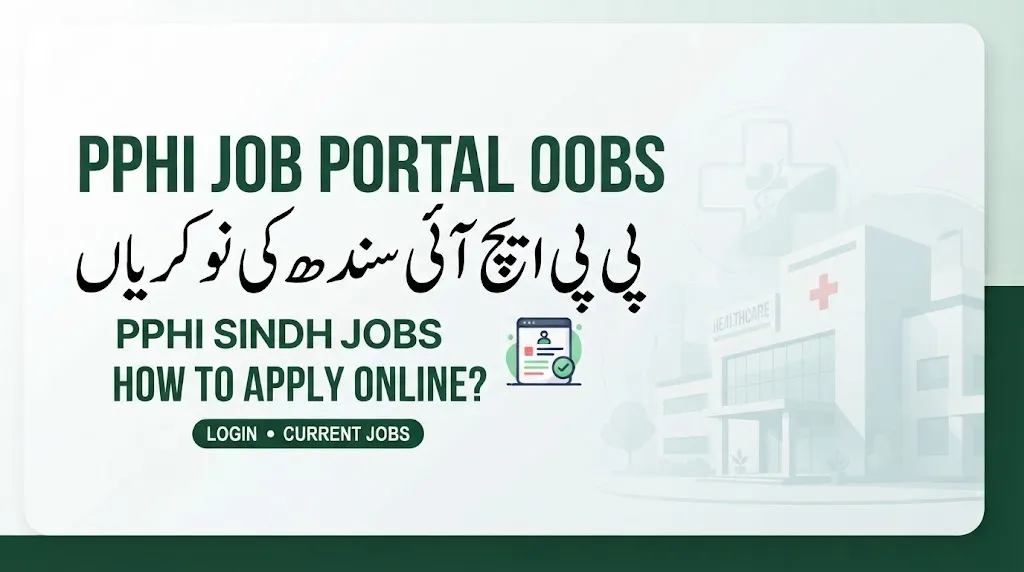 PPHI Job Portal 2026 Login – PPHI Sindh Current Jobs and Online Apply