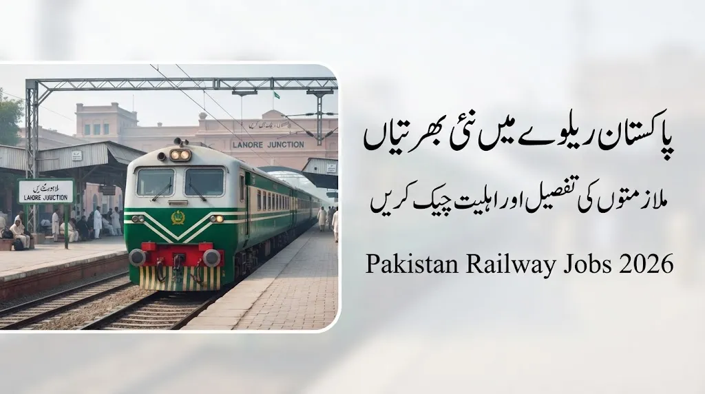 Pakistan Railway Jobs 2026 New Vacancies, Eligibility and Online Application