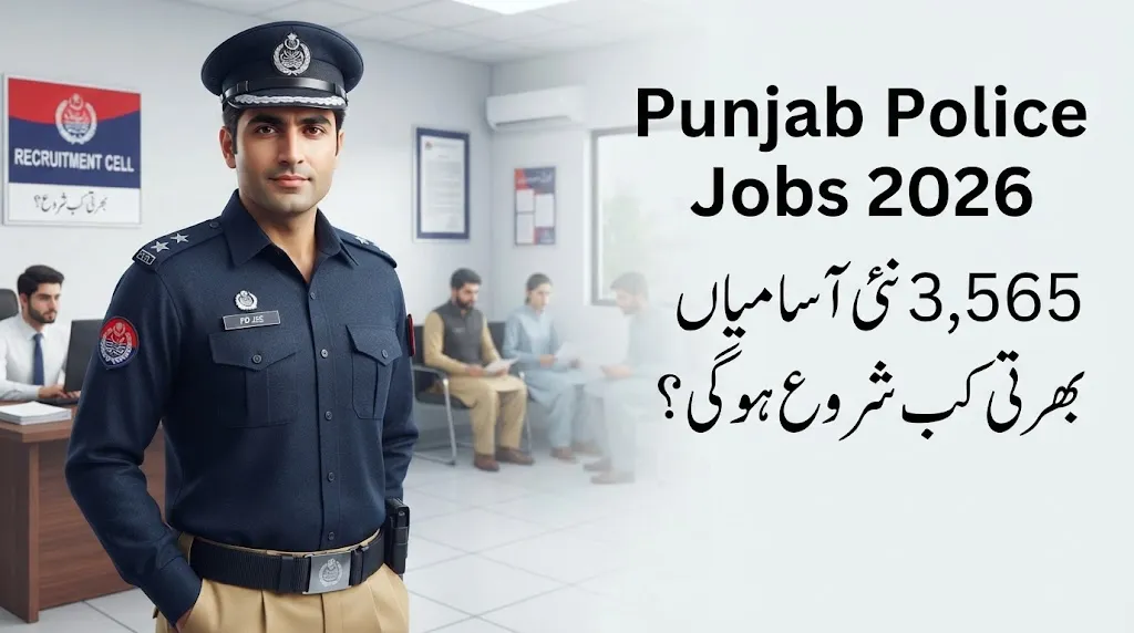 Punjab Police Jobs 2026 3,565 Vacancies, Constable Recruitment & Latest Update