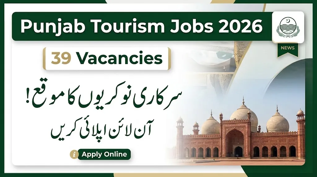 Punjab Tourism Department Jobs 2026 – Apply Online for 39 Vacancies