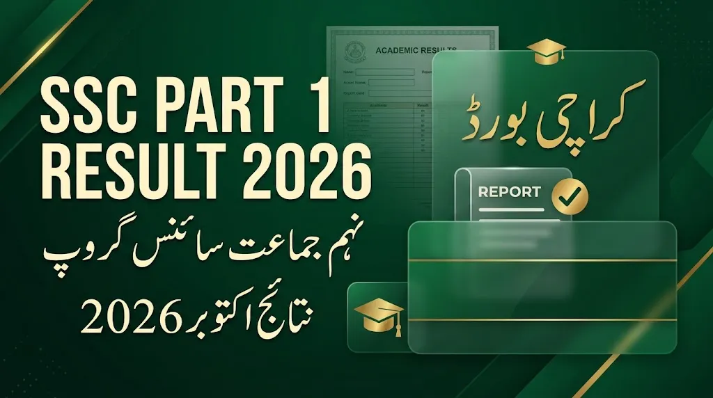 Result SSC Part 1 Science Group 2026 – BSEK Karachi