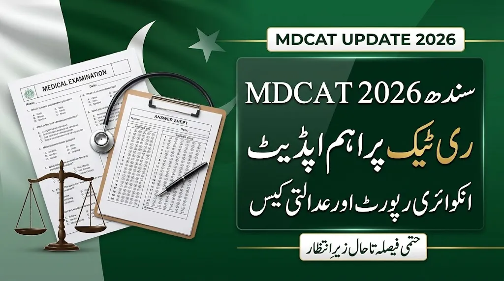 Sindh MDCAT 2026 Retake Update Inquiry Report and Court Case